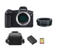 CANON EOS R noir + Adaptateur de monture EF-EOS R + Carte SD de 64 Go +Sac+LP-E6N