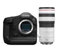 Canon EOS R1 + RF 70-200mm F/2.8L IS USM Z, blanc