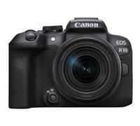 Canon EOS R10 + RF-S 18-150mm F3.5-6.3 IS STM + EF- R MILC 24,2 MP CMOS 6000 x 4000 pixels Noir