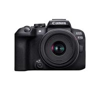 Canon EOS R10 + RF-S 18-45mm F4.5-6.3 IS STM + EF- R MILC 24,2 MP CMOS 6000 x 4000 pixels Noir