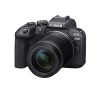 Canon EOS R10 - Appareil photo numérique - sans miroir - 24.2 MP - APS-C - 4K / 60 pi/s - 8.3x zoom optique objectif RF-S 18-150 mm F3.5-6.3 IS STM - Wi-Fi, Bluetooth - noir