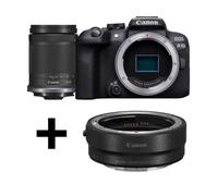 Canon Eos R10 + RF-S 18-150mm + bague EF vers RF