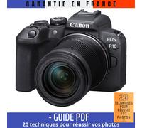Canon EOS R10 + RF-S 18-150mm f/4.5-6.3 IS STM + Guide PDF '20 TECHNIQUES POUR RÉUSSIR VOS PHOTOS