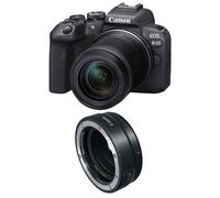 Canon EOS R10 + RF-S 18-150mm F3.5-6.3 IS STM + EF- R MILC 24,2 MP CMOS 6000 x 4000 pixels Noir