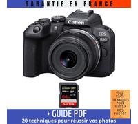 Canon EOS R10 + RF-S 18-45mm F4.5-6.3 IS STM + 1 SanDisk 64GB Extreme PRO UHS-II SDXC 300 MB/s + Guide PDF '20 TECHNIQUES POUR RÉUSSIR VOS PHOTOS