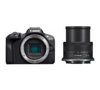 Canon EOS R100 - Appareil photo numérique - sans miroir - 24.1 MP - APS-C - 4K / 29.97 pi/s - 2.5x zoom optique objectif RF-S 18 - 45 mm F4.5 - 6.3 IS STM - Wi-Fi, Bluetooth - noir