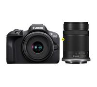 Canon EOS R100 NOIR + RF-S 18-45 IS STM + RF-S 55-210mm F/5-7.1 IS STM| ✅Prix compétitifs