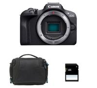 Canon Appareil photo hybride EOS R100 24,1 MP CMOS 6000 x 4000 Noir avec sac et carte SD 8 Go