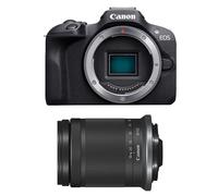 Canon EOS R100 + RF-S 18-150mm f/3.5-6.3 IS STM MILC 24,1 MP CMOS 6000 x 4000 Noir
