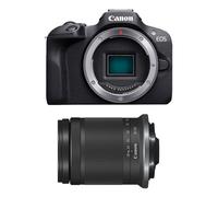 Canon EOS R100 + RF-S 18-150mm f/3.5-6.3 IS STM MILC 24,1 MP CMOS 6000 x 4000 pixels Noir