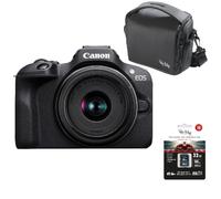 Canon EOS R100 + RF-S 18-45mm F4.5-6.3 IS STM Kit MILC 24,1 MP CMOS 6000 x 4000 pixels Noir