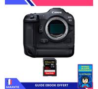 Canon EOS R3 + 1 SanDisk 32GB Extreme PRO UHS-II SDXC 300 MB/s + Ebook 'Devenez Un Super Photographe