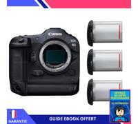 Canon EOS R3 + 3 Canon LP-E19 + Ebook ""Devenez Un Super Photographe"" - Appareil Photo Canon