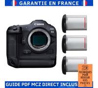 Canon EOS R3 + 3 Canon LP-E19 + Guide PDF MCZ DIRECT '20 TECHNIQUES POUR RÉUSSIR VOS PHOTOS