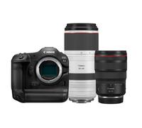 Canon EOS R3 body + RF 24-70mm f/2.8L IS USM + RF 100-500mm f/4.5-7.1L IS USM