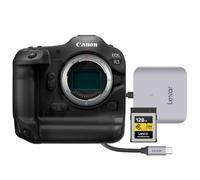 Canon EOS R3 + Lexar CFexpress PRO Type B Gold series 128GB + USB-C Reader RW510