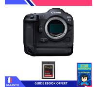 Canon EOS R3 Nu + 1 SanDisk 256GB Extreme PRO CFexpress Type B + Ebook 'Devenez Un Super Photographe