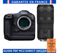 Canon EOS R3 + RF 100-400mm f/5.6-8 IS USM + Guide PDF MCZ DIRECT '20 TECHNIQUES POUR RÉUSSIR VOS PHOTOS