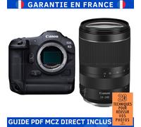 Canon EOS R3 + RF 24-240mm f/4-6.3 IS USM + Guide PDF MCZ DIRECT '20 TECHNIQUES POUR RÉUSSIR VOS PHOTOS