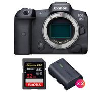 Canon EOS R5 Nu + SanDisk 64GB Extreme PRO CFexpress Type B + 2 Canon LP-E6NH