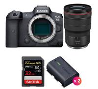 Canon EOS R5 + RF 15-35mm f/2.8L IS USM + SanDisk 32GB Extreme PRO UHS-II SDXC 300 MB/s + 2 Canon LP-E6NH