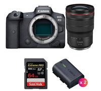 Canon EOS R5 + RF 15-35mm f/2.8L IS USM + SanDisk 64GB Extreme PRO UHS-II SDXC 300 MB/s + 2 Canon LP-E6NH