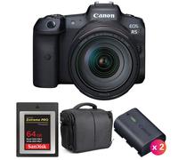 Canon EOS R5 + RF 24-105mm f/4L IS USM + SanDisk 64GB Extreme PRO CFexpress Type B + 2 LP-E6NH + Sac