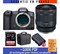 Canon EOS R5 + RF 50mm F1.2L USM + SanDisk 64GB UHS-II SDXC 300 MB/s + 2 Canon LP-E6NH + Sac + Guide PDF MCZ DIRECT '20 TECHNIQUES POUR RÉUSSIR VOS PHOTOS