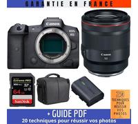 Canon EOS R5 + RF 50mm F1.2L USM + SanDisk 64GB UHS-II SDXC 300 MB/s + Canon LP-E6NH + Sac + Guide PDF MCZ DIRECT '20 TECHNIQUES POUR RÉUSSIR VOS PHOTOS