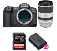 Canon EOS R5 + RF 70-200mm f/2.8L IS USM + SanDisk 128GB Extreme PRO UHS-II SDXC 300 MB/s + 2 Canon LP-E6NH