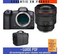Canon EOS R5 + RF 85mm F1.2L USM + Sac + Guide PDF MCZ DIRECT '20 TECHNIQUES POUR RÉUSSIR VOS PHOTOS