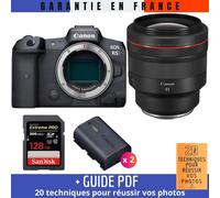Canon EOS R5 + RF 85mm F1.2L USM + SanDisk 128GB Extreme PRO UHS-II SDXC 300 MB/s + 2 Canon LP-E6NH + Guide PDF MCZ DIRECT '20 TECHNIQUES POUR RÉUSSIR VOS PHOTOS