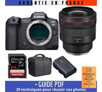 Canon EOS R5 + RF 85mm F1.2L USM + SanDisk 64GB UHS-II SDXC 300 MB/s + Canon LP-E6NH + Sac + Guide PDF MCZ DIRECT '20 TECHNIQUES POUR RÉUSSIR VOS PHOTOS