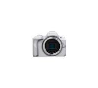 Canon EOS R50, White + RF-S 18-45mm F4.5-6.3 IS STM Kit MILC 24,2 MP CMOS 6000 x 4000 pixels Blanc