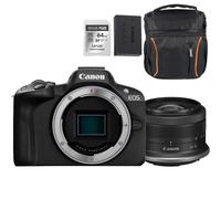 Canon EOS R50 noir + RF-S 18-45 Kit Holiday | ✅+ garantie gratuit de 5 ans
