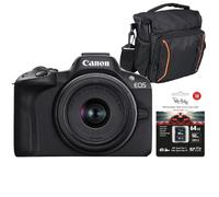 Canon EOS R50 noir + RF-S 18-45mm IS STM Starter Kit| ✅+ garantie gratuit de 5 ans