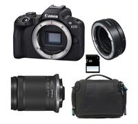 CANON EOS R50 + RF-S 18-150mm F3.5-6.3 IS STM + Sac + Carte SD 8 Go + Bague EF-EOS R