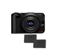 Canon EOS R50 V + RF-S 14-30mm F4-6.3 is STM PZ + 2X Batteries (Kit Batterie Supplémentaire) - Appareil pour Le Vlog Compatible avec l'Objectif Canon RF | Matériel pour Créateurs de Contenu