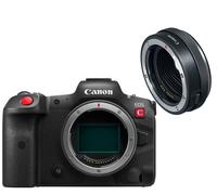 Canon EOS R5C + adaptateur de montage avec bague de contrôle EF-EOS R