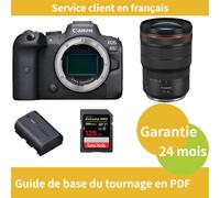 Canon EOS R6 Camera+Canon Objectif RF 15-35MM F/2.8 L IS USM+Canon batterie LP-E6NH Officielle+SanDisk 128 Go Extreme PRO carte SDXC UHS-II