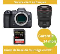 Canon EOS R6 Camera+Canon Objectif RF24-70MM F/2.8 L IS USM+SanDisk 64 Go Extreme PRO carte SDXC UHS-II