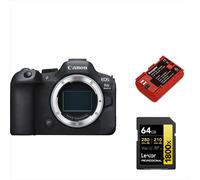 Canon EOS R6 II Boîtier+Kingma 2400mAh Battery (Canon LP-E6NH)+Carte mémoire Lexar Professional 64Go SDXC 1800x UHS-II