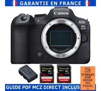 Canon EOS R6 Mark II + 2 SanDisk 32GB Extreme PRO UHS-II 300 MB/s + 1 Canon LP-E6NH + Guide PDF MCZ DIRECT '20 TECHNIQUES POUR RÉUSSIR VOS PHOTOS