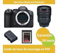 Canon EOS R6 Mark II camér Canon Objectif RF 28-70mm f/2 L USM+Canon batterie LP-E6NH Officielle+SanDisk 128 Go Extreme SD card PRO CFexpress Type B