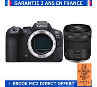 Canon EOS R6 Mark II + RF 15-30mm f/4.5-6.3 IS STM + Ebook '20 Techniques pour Réussir vos Photos' - Appareil Photo Hybride