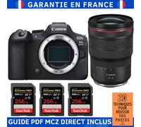 Canon EOS R6 Mark II + RF 15-35mm f/2.8 L IS USM + 3 SanDisk 256GB Extreme PRO UHS-II SDXC 300 MB/s + Guide PDF MCZ DIRECT '20 TECHNIQUES POUR RÉUSSIR VOS PHOTOS