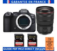 Canon EOS R6 Mark II + RF 24-70mm f/2.8 L IS USM + 2 SanDisk 32GB Extreme PRO UHS-II SDXC 300 MB/s + Guide PDF MCZ DIRECT '20 TECHNIQUES POUR RÉUSSIR VOS PHOTOS