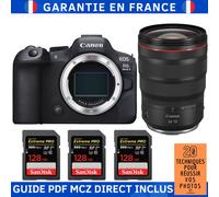 Canon EOS R6 Mark II + RF 24-70mm f/2.8 L IS USM + 3 SanDisk 128GB Extreme PRO UHS-II SDXC 300 MB/s + Guide PDF MCZ DIRECT '20 TECHNIQUES POUR RÉUSSIR VOS PHOTOS