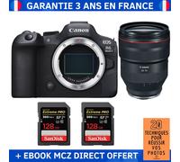 Canon EOS R6 Mark II + RF 28-70mm f/2 L USM + 2 SanDisk 128GB Extreme PRO UHS-II SDXC 300 MB/s + Ebook '20 Techniques pour Réussir vos Photos' - Appareil Photo Hybride