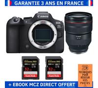 Canon EOS R6 Mark II + RF 28-70mm f/2 L USM + 2 SanDisk 32GB Extreme PRO UHS-II SDXC 300 MB/s + Ebook '20 Techniques pour Réussir vos Photos' - Appareil Photo Hybride